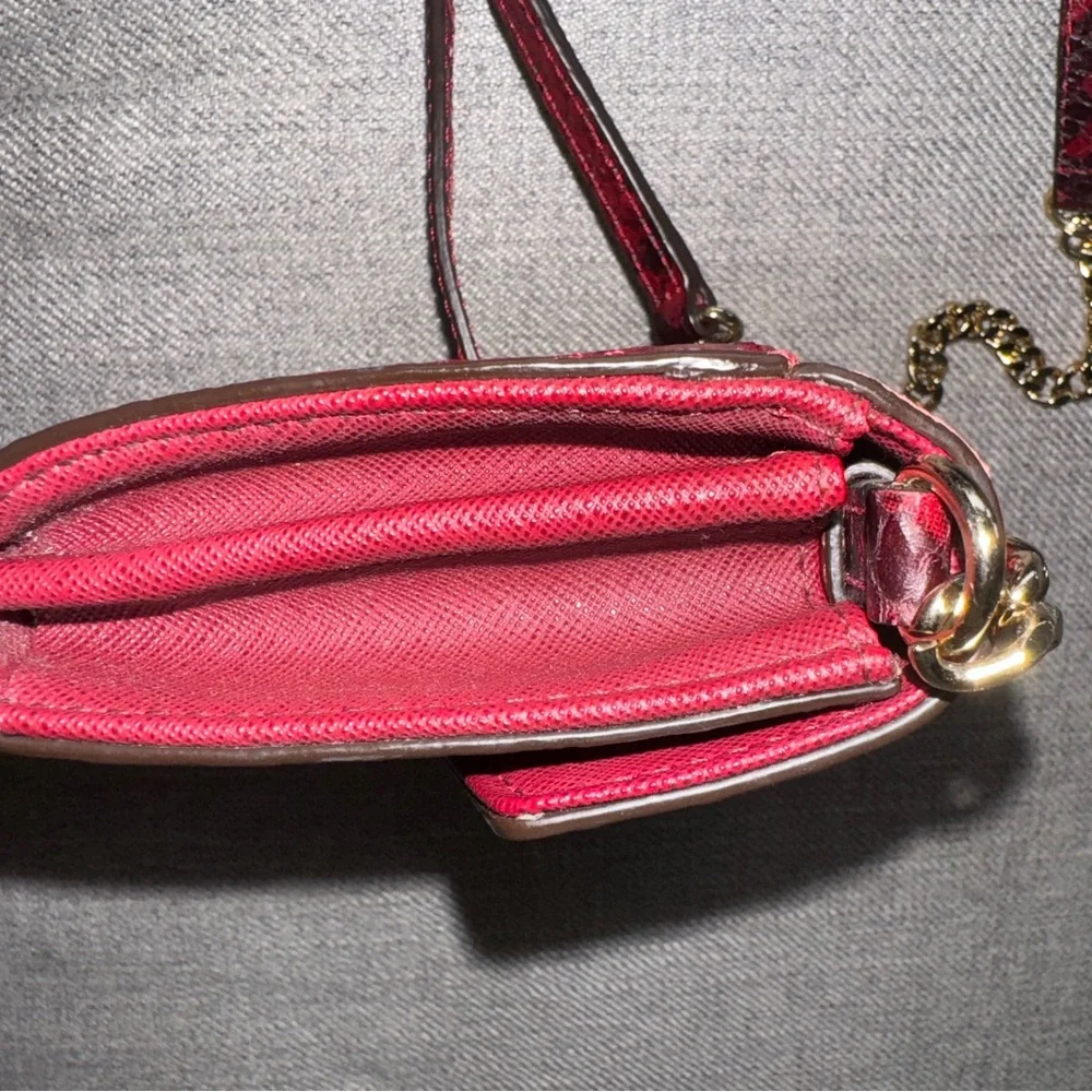 NWOT Michael Kors Python Collection Crossbody with Removable Strap - Picture 10 of 11